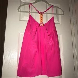 Lilly Pulitzer dusk top in pop pink